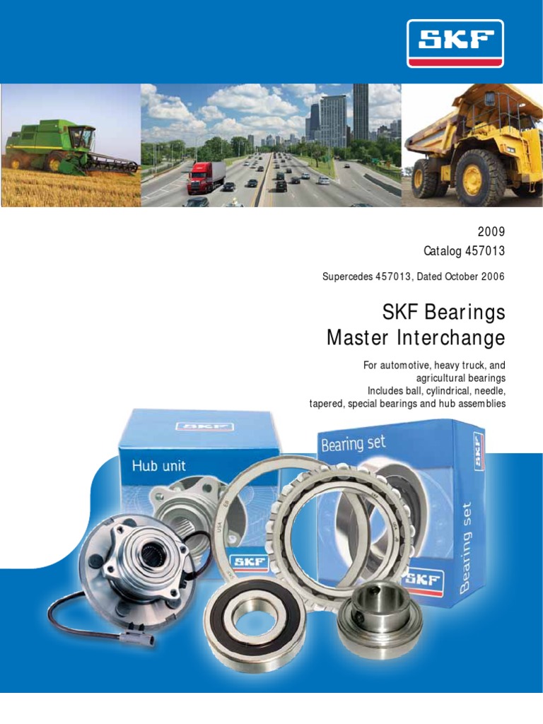 SKF Bearings Master Interchange