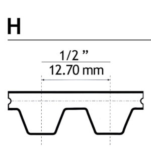 255H Cinghie Dentate